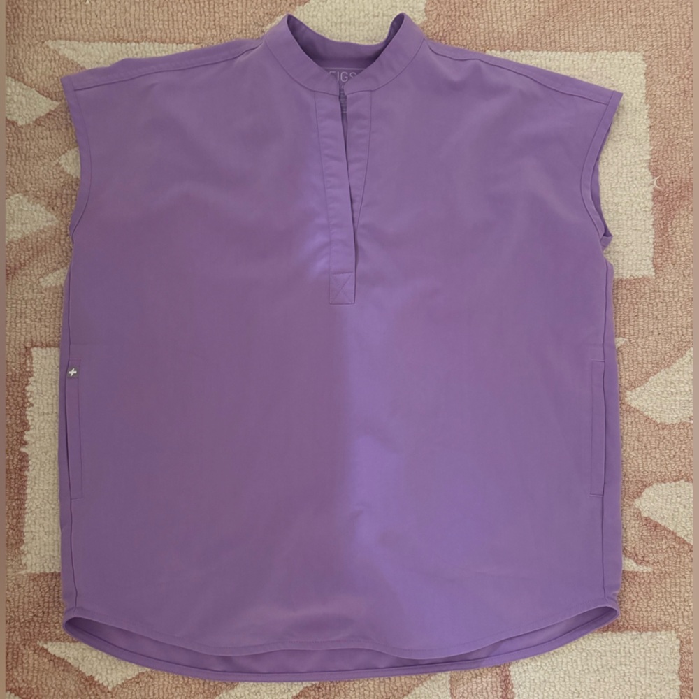 Figs lilac Dawn Rafaela Scrub Top